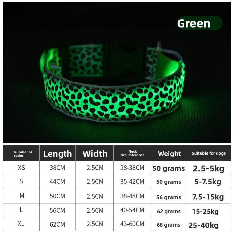 Pet supplies - Dog glowing collar