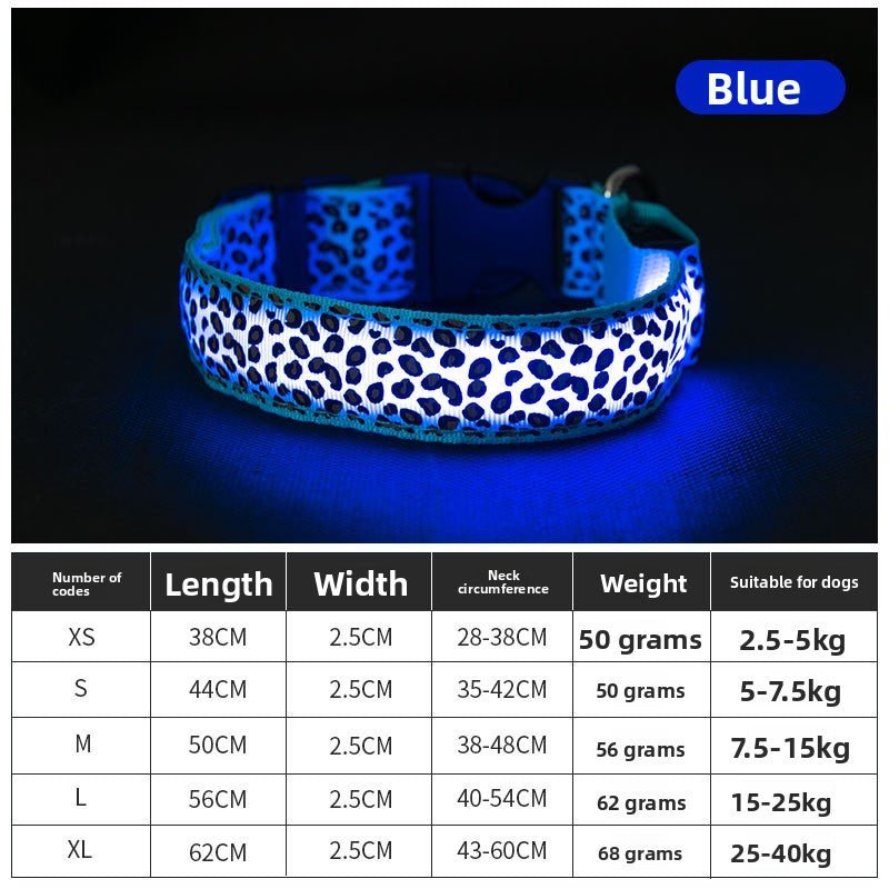 Pet supplies - Dog glowing collar