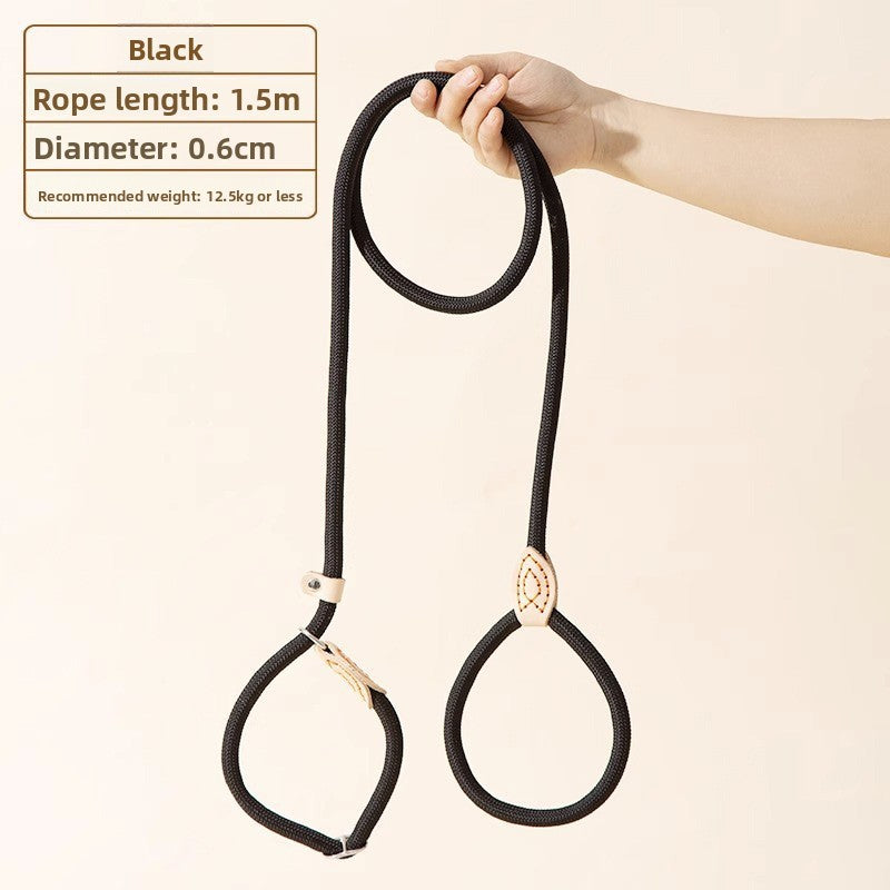 Double-ended extendable dog leash