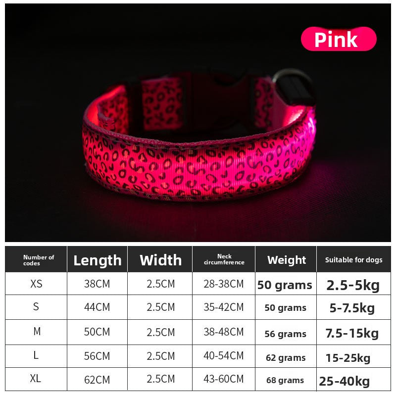 Pet supplies - Dog glowing collar