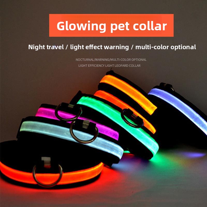 Pet supplies - Dog glowing collar