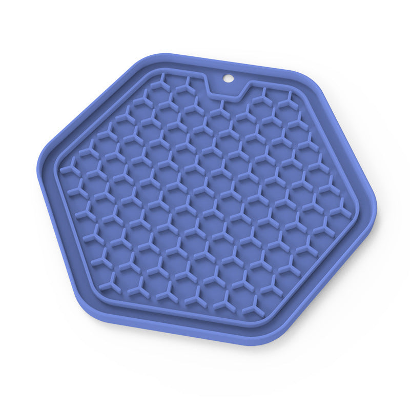 Foldable Silicone Slow Feeder Mat for Small Pets