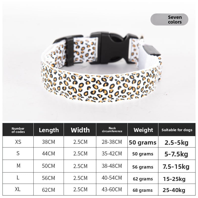Pet supplies - Dog glowing collar